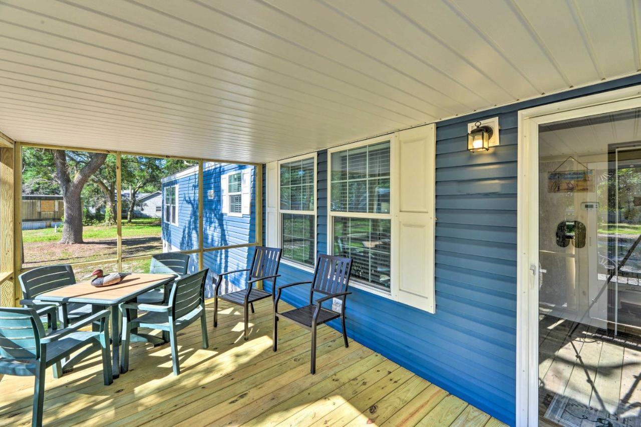 Pelican Place Coastal Cottage Walk To Back Sound Harkers Island Exterior foto