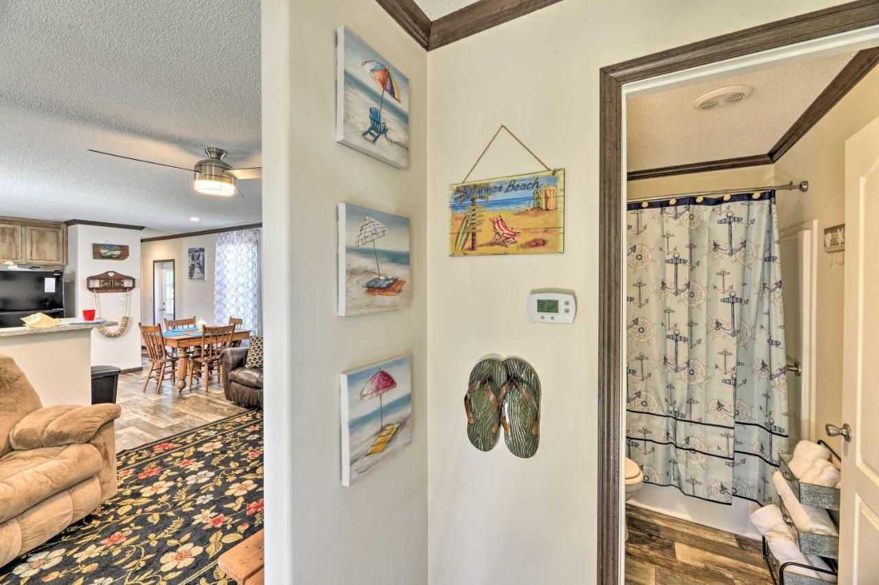 Pelican Place Coastal Cottage Walk To Back Sound Harkers Island Exterior foto