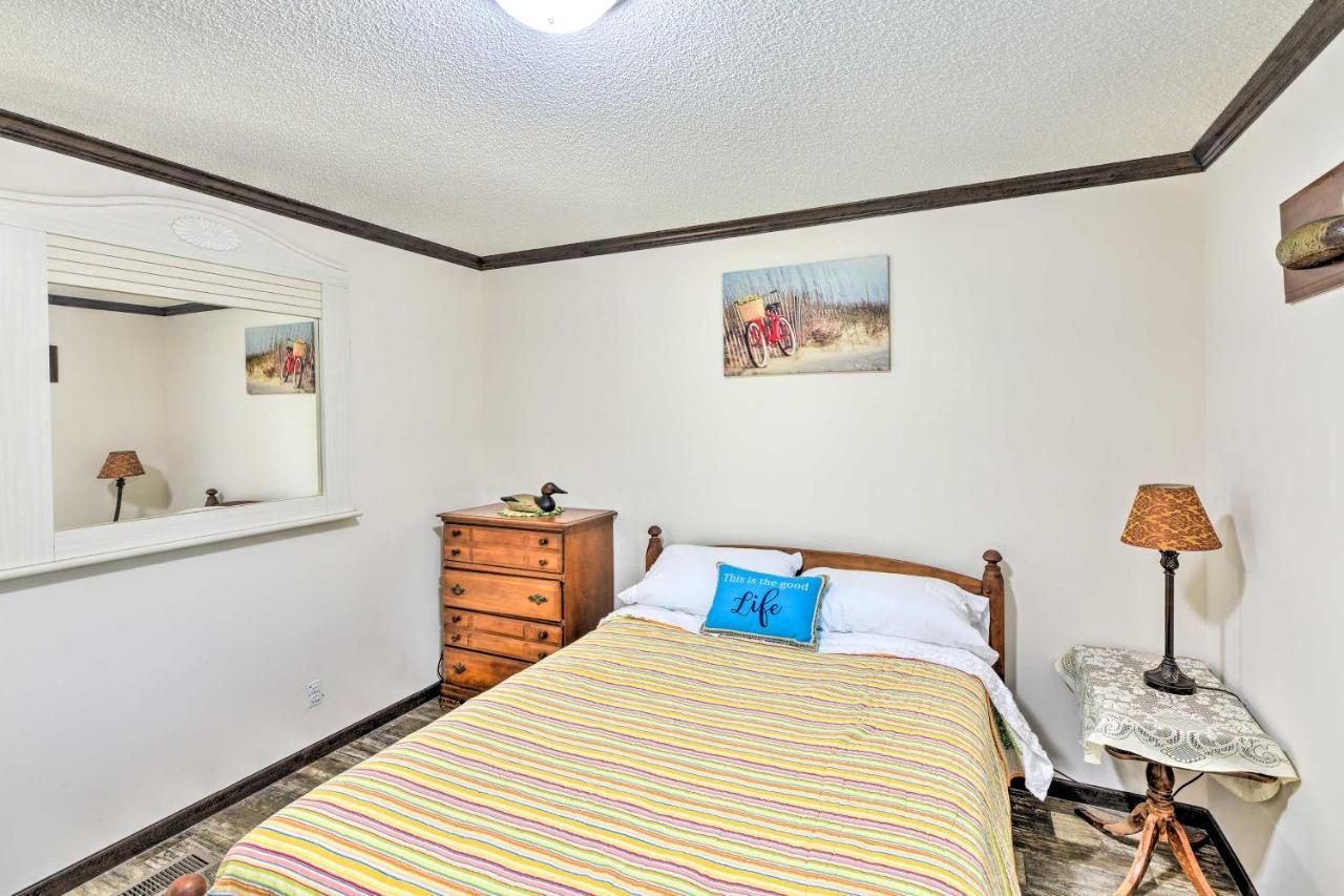Pelican Place Coastal Cottage Walk To Back Sound Harkers Island Exterior foto