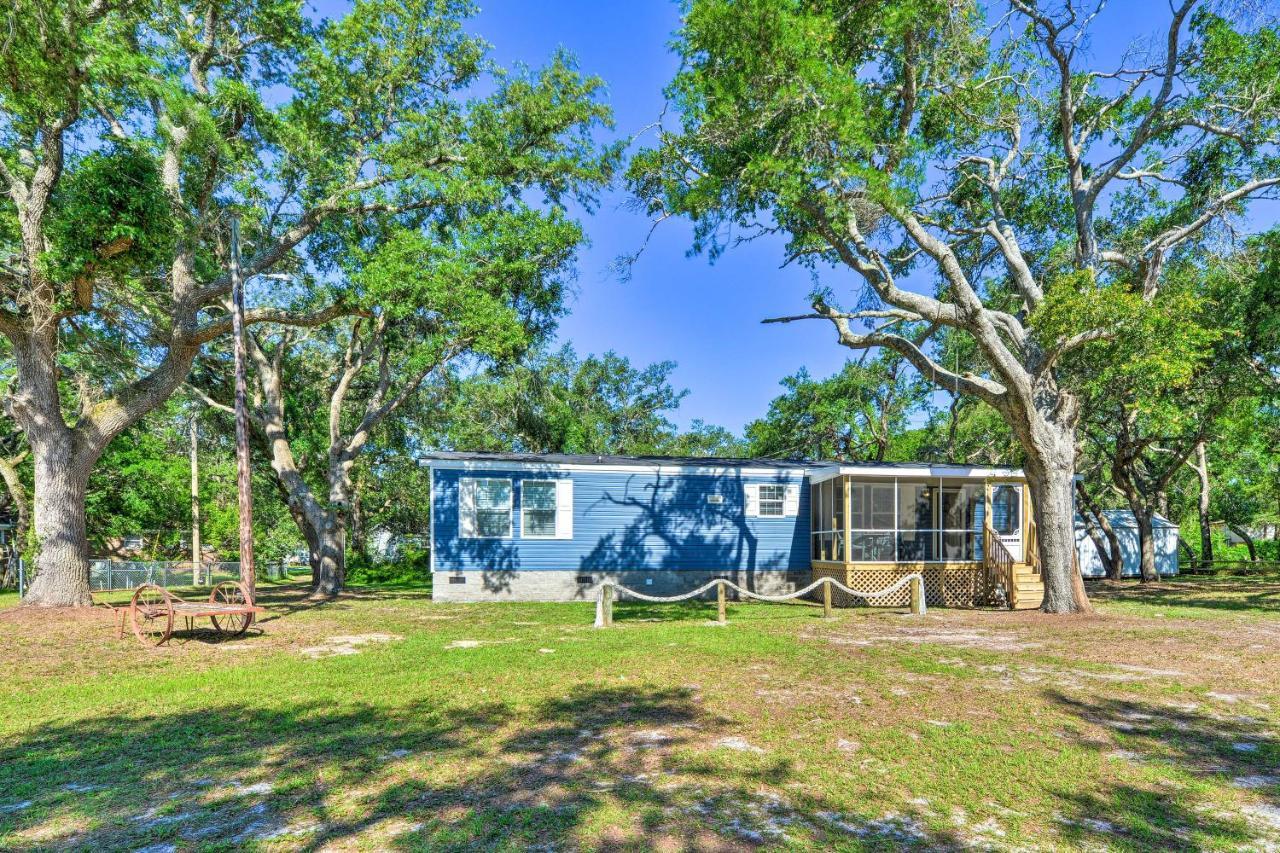 Pelican Place Coastal Cottage Walk To Back Sound Harkers Island Exterior foto